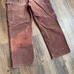 Modern 2021 Carhartt Bleached Brown B01 Double Knee Pants