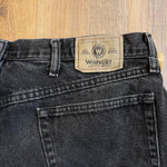 Vintage Y2K Wrangler Black Denim Shorts