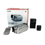 Canon 2008 FS100 48x Zoom Digital Camcorder SD Card Video Camera