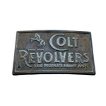 Vintage 80's Colt Revolvers Belt Buckle