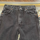 Vintage 90's Wrangler Made in USA Black Denim Jeans