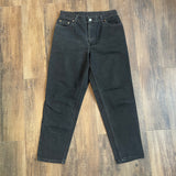 Vintage 2000 Levi's 550 Tapered Black Jeans