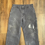 Vintage Y2K Carhartt Paint Splatter Carpenter Pants