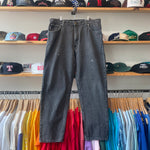 Vintage 90's Carhartt B17 Black Denim jeans