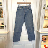 Vintage 90's Wrangler Raw Hem Denim Jeans