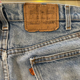 Vintage 1986 Orange Tab Levis 505 Denim Jeans