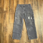 Vintage Y2K Carhartt Paint Splatter Carpenter Pants