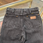 Vintage 90's Wrangler Made in USA Black Denim Jeans