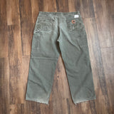 Vintage Y2K Carhartt B11 Paint Splatter Carpenter Pants