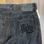 Modern Y2K Rocawear Baggy Embroidered Black Jeans