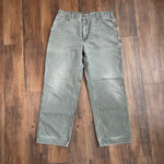 Modern 2007 Carhartt B11 Green Carpenter Pants