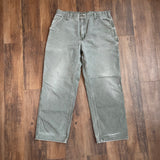 Modern 2007 Carhartt B11 Green Carpenter Pants