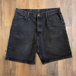 Vintage Y2K Wrangler Black Denim Shorts