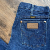 Vintage 90's Wrangler Straight Leg Denim Blue Jeans