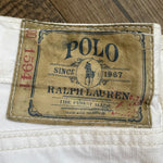 Vintage Y2K Polo Ralph Lauren White Jeans