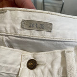 Vintage Y2K Polo Ralph Lauren White Jeans