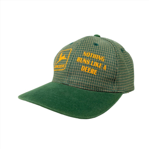 Vintage 90's John Deere Nothing Runs Like a Deere Hat