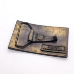 Vintage 80's Firestone Non-Skid Tires Belt Buckle