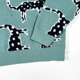 Modern Y2K Cider Cat Pattern Knit Sweater