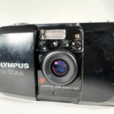 Vintage 1991 Olympus Stylus Infinity 🟡 BAD FLASH 🟡 35mm Film Camera