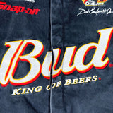 Vintage 90's Dale Earnhardt Jr. JH Design Budweiser NASCAR Jacket