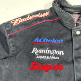Vintage 90's Dale Earnhardt Jr. JH Design Budweiser NASCAR Jacket