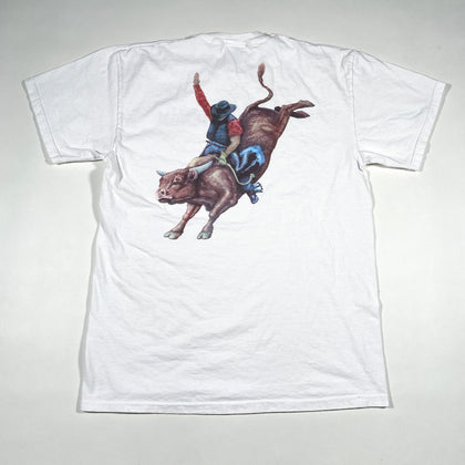 Vintage 90's Bull Durham Tobacco Cowboy T-Shirt