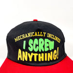 Vintage 90's I Screw Anything Funny Hat