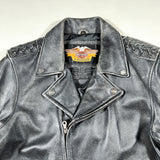 Vintage 2003 Harley Davidson Leather Motorcycle Jacket