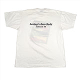 Vintage 90's Loving's Auto Body Ashland VA Car T-Shirt