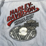 Vintage 90's Harley Davidson Faded D-Pocket Coaches Jacket