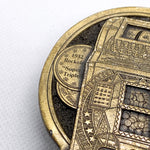 Vintage 1975 Rock-Ola Super Triple Slot Machine Belt Buckle