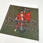 Vintage 1990 Grateful Dead “A Quarter of a Century” Skeleton Postcard