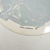 Vintage 1991 R. Biffle Deadhead Wizard on Fish Window Sticker