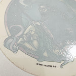 Vintage 1991 R. Biffle Deadhead Wizard on Fish Window Sticker