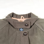 Vintage 90's Lands' End Wool Chinstrap Jacket