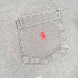 Vintage 90's Polo Ralph Lauren Distressed Pocket T-Shirt