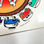 Vintage 90's VW Vans & Bones “Ta II Randy” Yujean Sticker