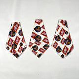 Vintage 80's Schlitz Beer Logo Print Set of 3 Fabric Panels