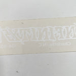 Vintage 90's Infinity's End NC Reverse Window Sticker