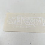 Vintage 90's Infinity's End NC Reverse Window Sticker