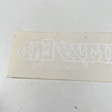 Vintage 90's Infinity's End NC Reverse Window Sticker