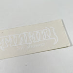 Vintage 90's Infinity's End NC Reverse Window Sticker