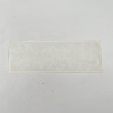 Vintage 90's “Space Is for Deadheads, Not Warheads!” Reverse Window Sticker