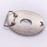 Vintage 80's "I Fear No Beer!" Bottle Opener Novelty Belt Buckle