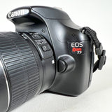 Modern 2011 Canon EOS Rebel T3 12.2 MP DSLR Digital Camera