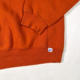 Vintage Y2K Russell Athletic Rust Orange Crewneck Sweatshirt