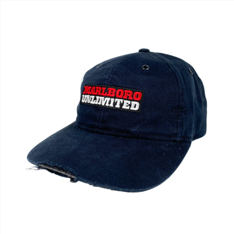 Vintage 90's Marlboro Unlimited Map Hat