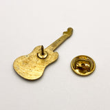 Vintage 70's Culture Club Band Blue Guitar Enamel Pin