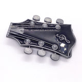 Vintage 90's Guitar Headstock Novelty Belt Buckle